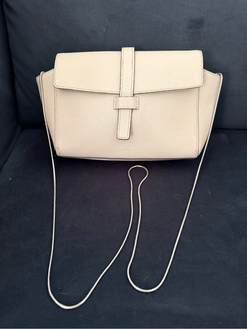 Kate spade Cream Crossbody Leather purse leather neutral daily collegiate small